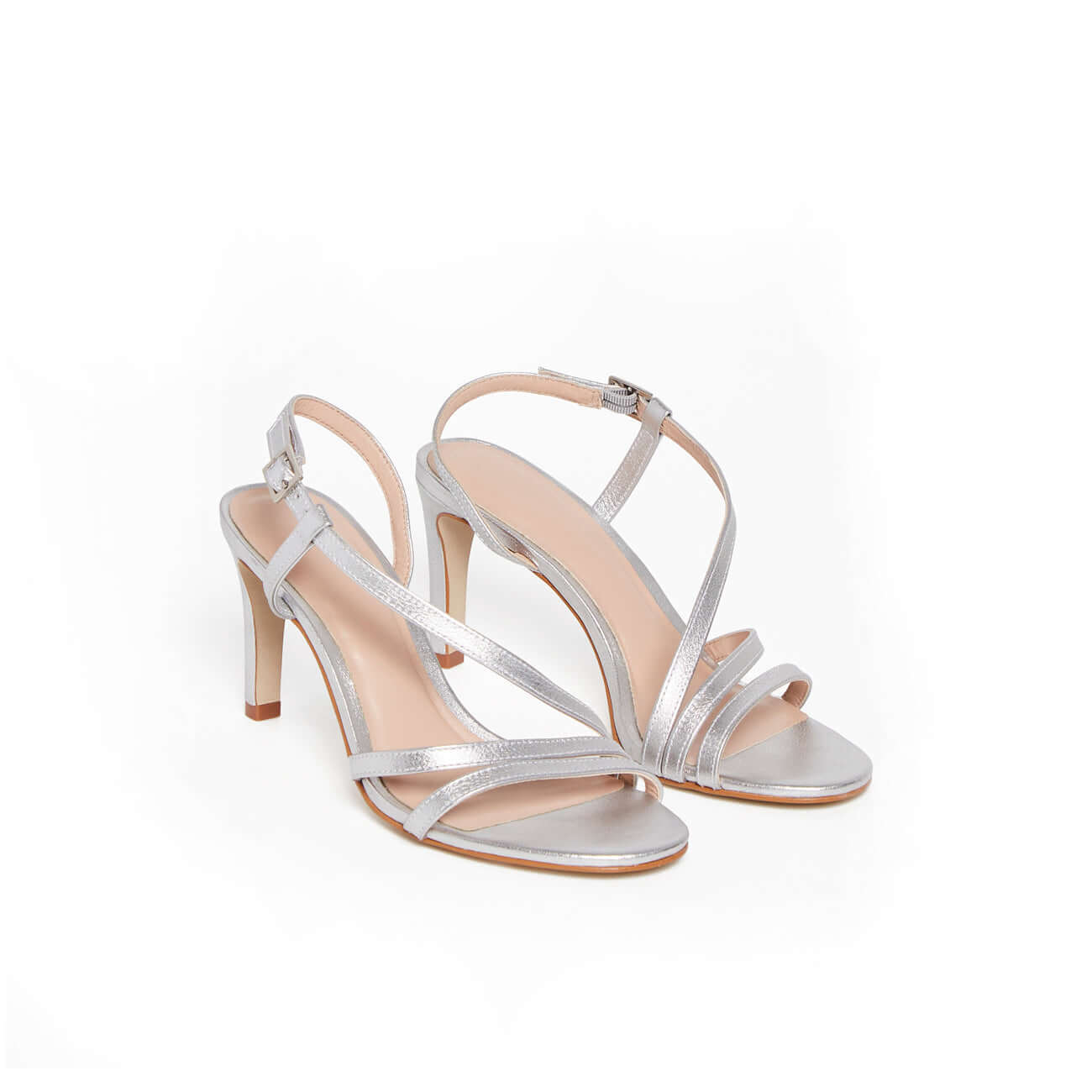 SANDALE NACRE ARGENT - André