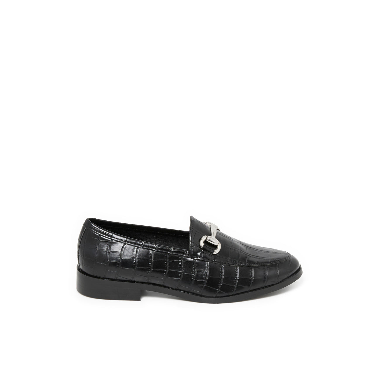 ILYANE NOIR CROCO