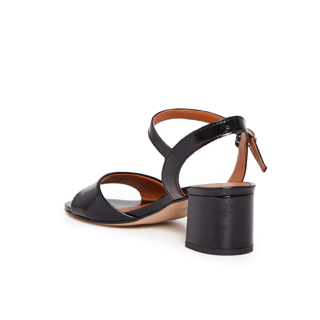 SANDALE GALILEE NOIR VERNIS - André