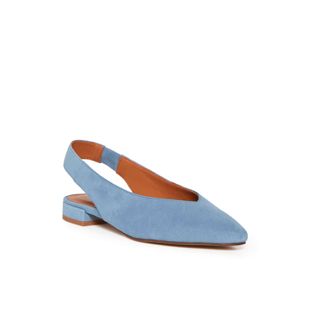 SLINGBACK ROSEE JEAN VELOURS - André