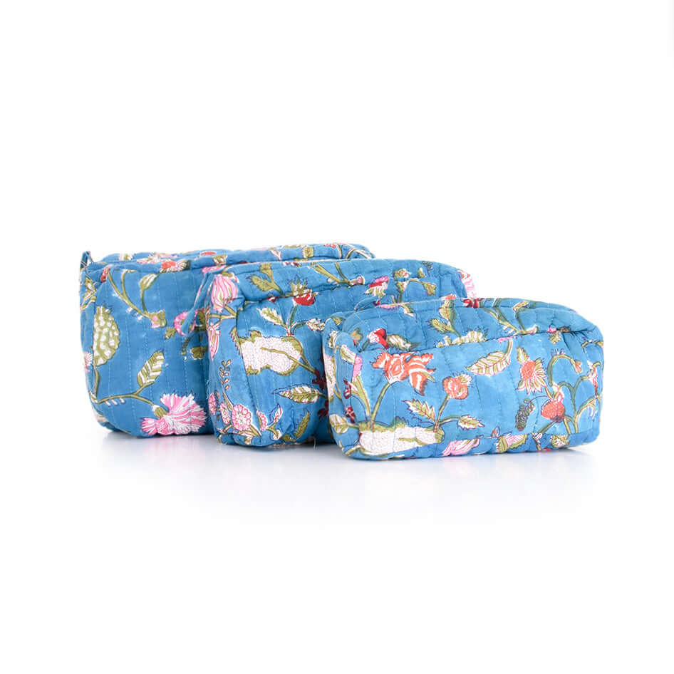 POCHETTE BLOOMY BLEU - André