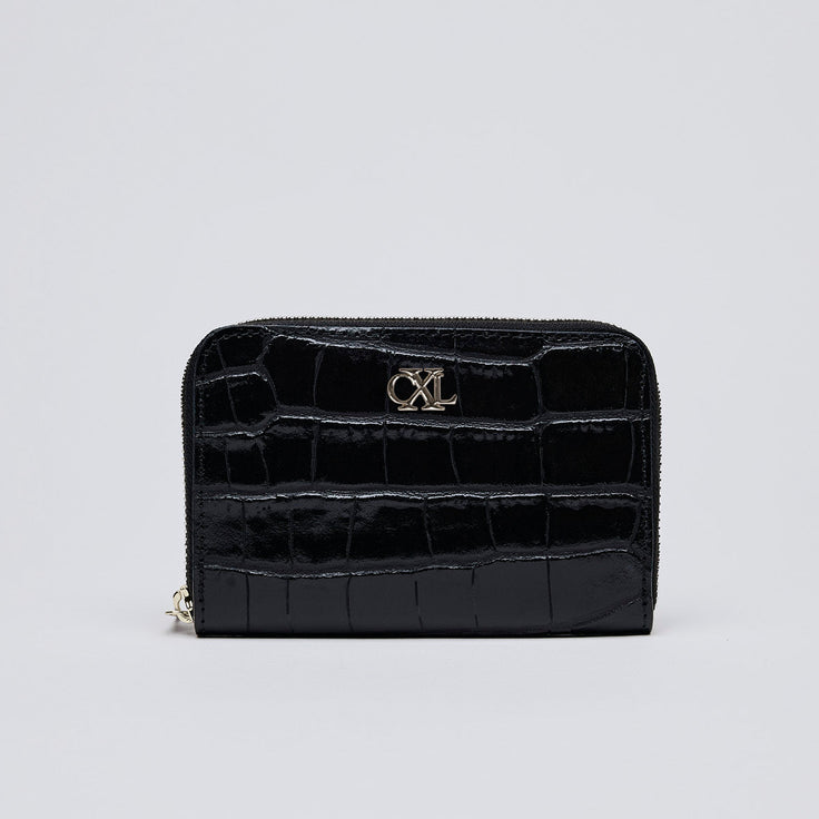 PORTEFEUILLE TUILERIE EN CUIR CROCO - André