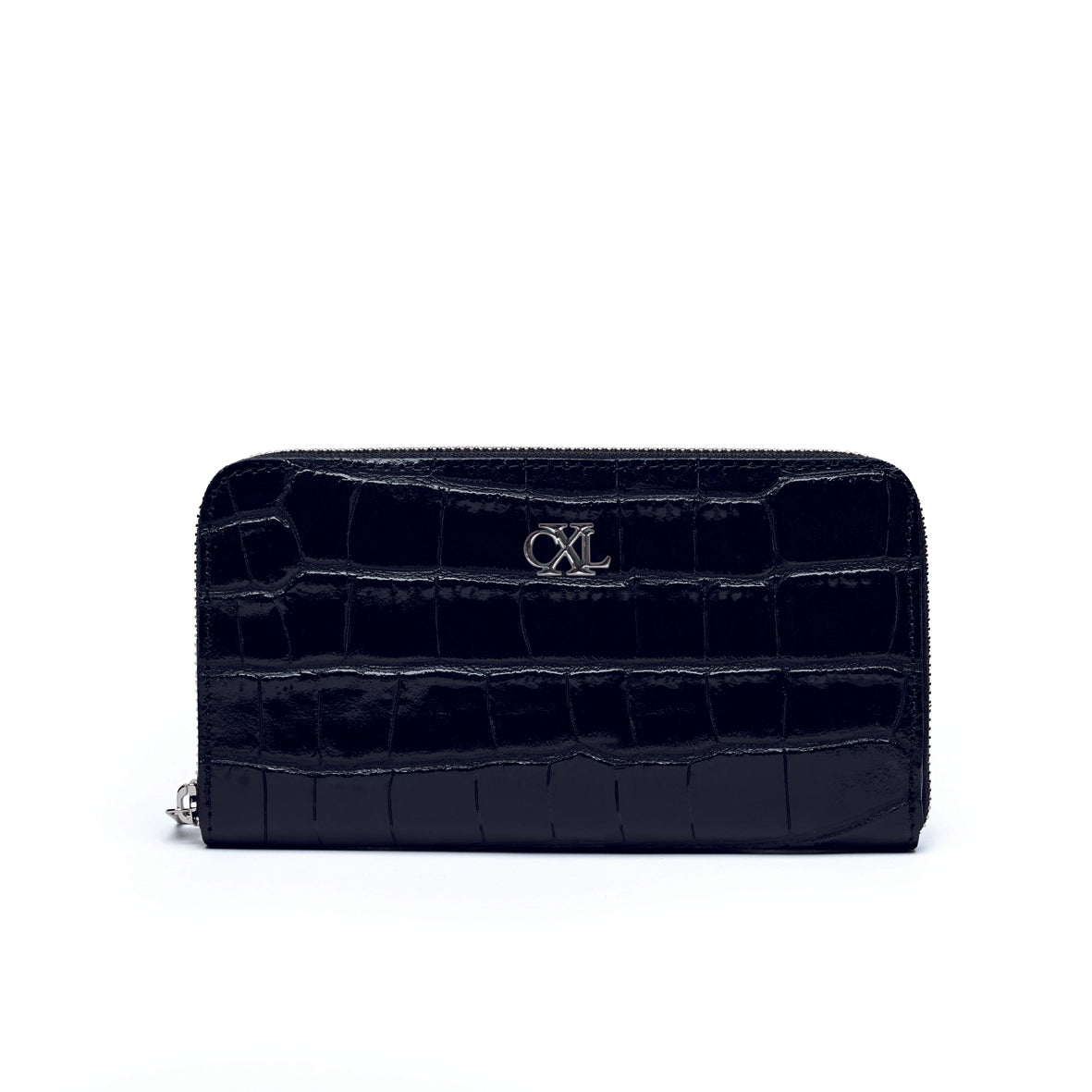 PORTEFEUILLE CONCORDE EN CUIR CROCO - André