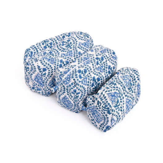 POCHETTE BLOOMY BLEU CLAIR - André