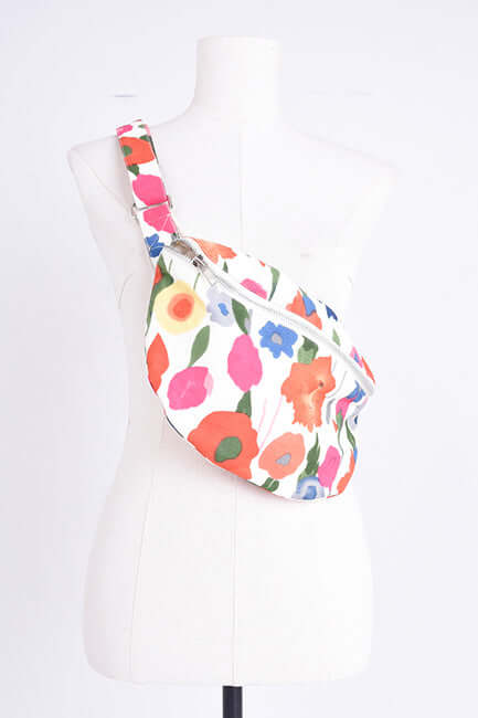 SAC BANANE PETUNIA BLEU CLAIR - André