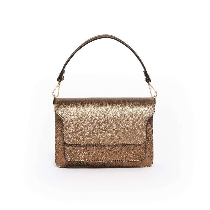 SAC À BANDOULIÈRE BELLEVILLE BRONZE - André