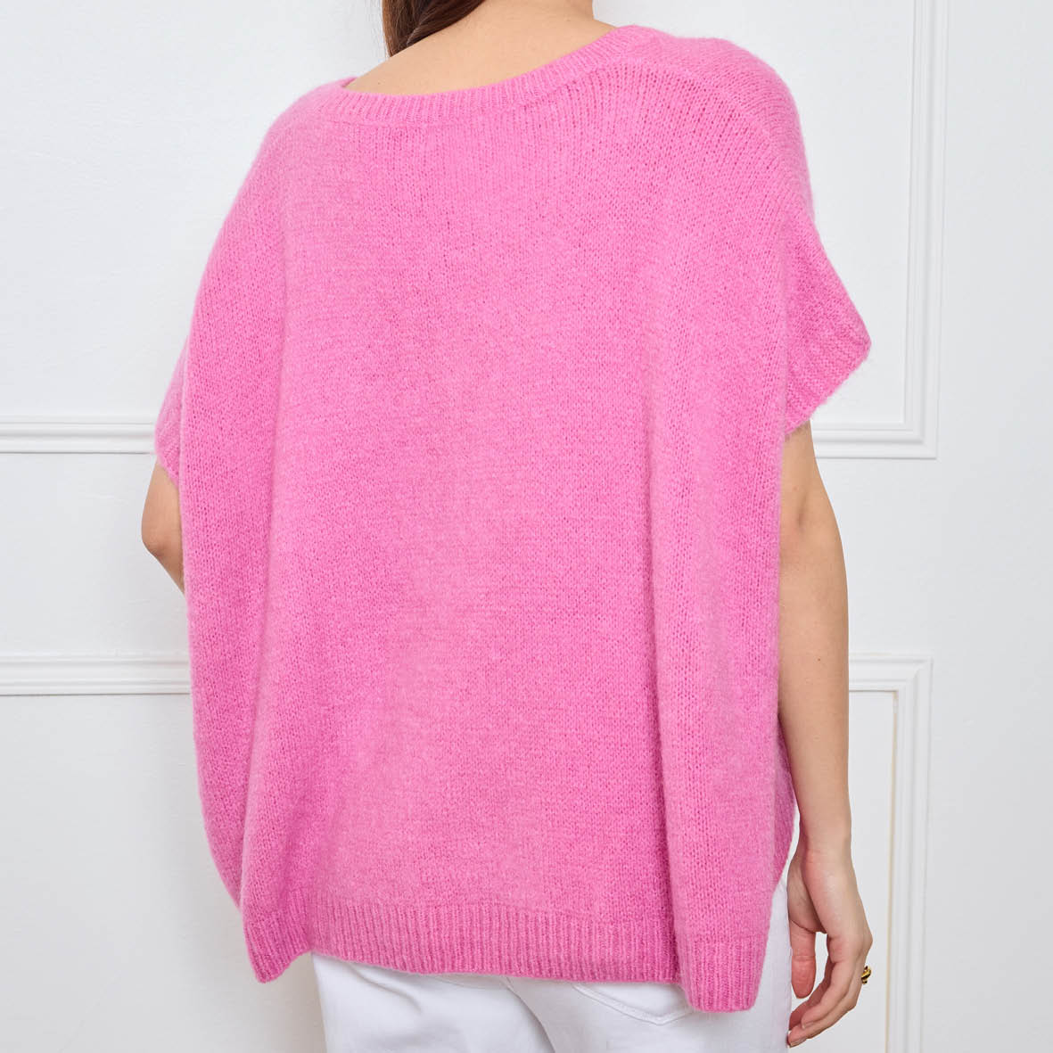 COL V OVERSIZED SANS MANCHES MILIE HYACINTHE