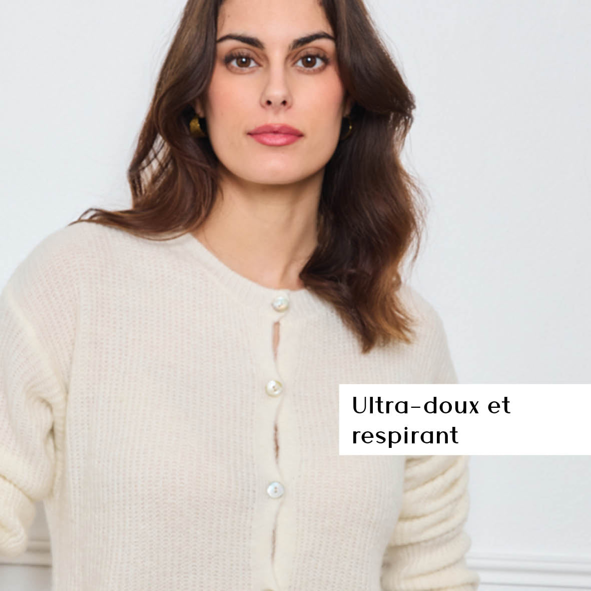 COL ROND AVELINE BLANC