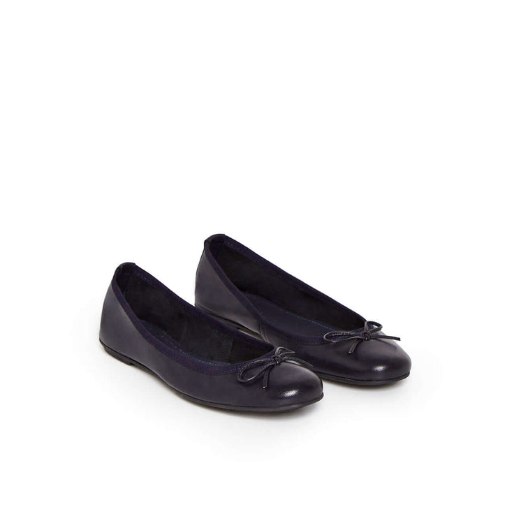 BALLERINE GENIALE BLEU MARINE - André