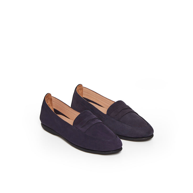 MOCASSIN LUCIOLE BLEU MARINE - André