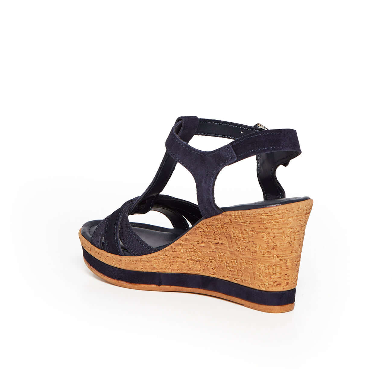 SANDALE ALOE BLEU MARINE - André