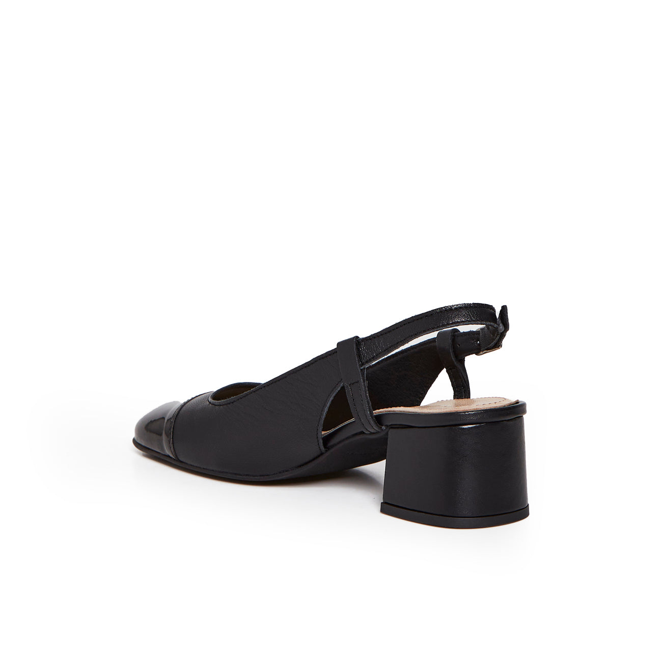 SLINGBACK BRUNIE NOIR - André