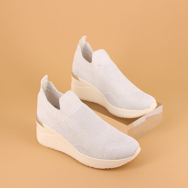 BASKETS SHAKI BLANC - André