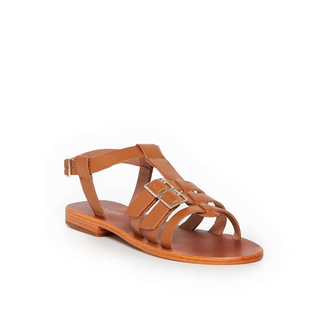 SANDALE PLUMETTE CAMEL - André