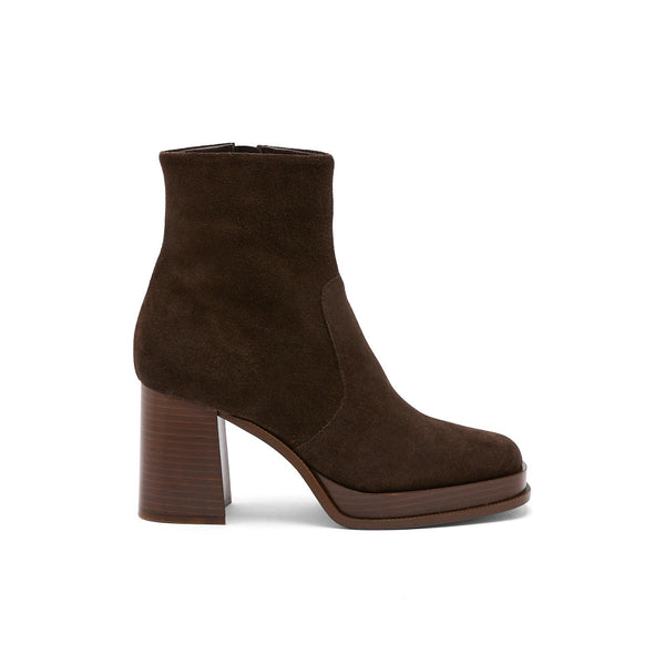 CELESTE MARRON SUEDE - BOOTS