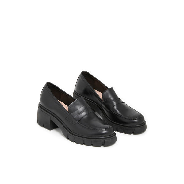 CLEYETTE NOIR - MOCASSIN