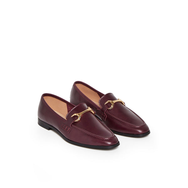 MOCASSIN ELLIN BORDEAUX - André