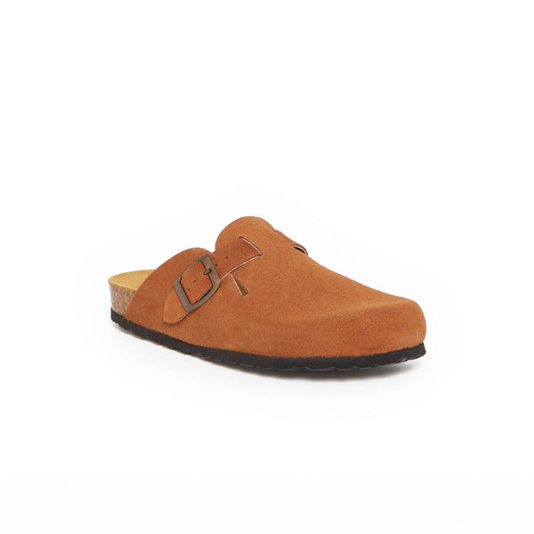 ISABEAU CAMEL SUEDE - MULE