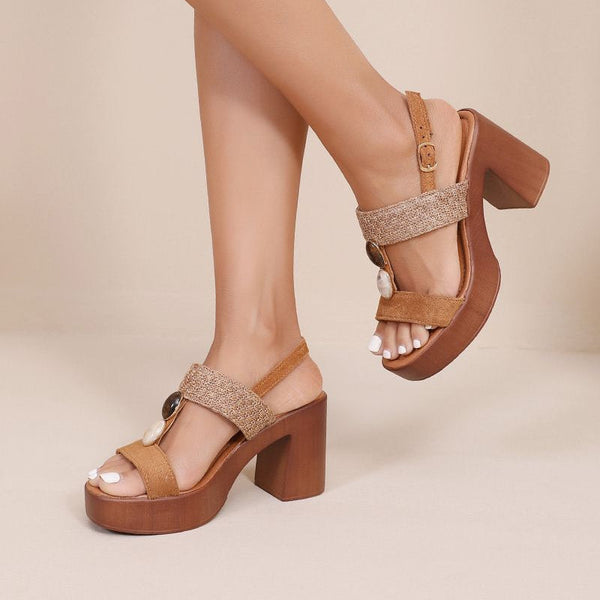 NOLLY BEIGE - SANDALE
