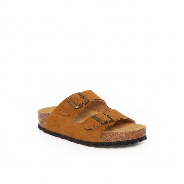 PHINICIA CAMEL SUEDE - MULE