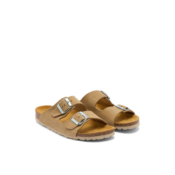 SABATIQUE BEIGE SUEDE - MULE