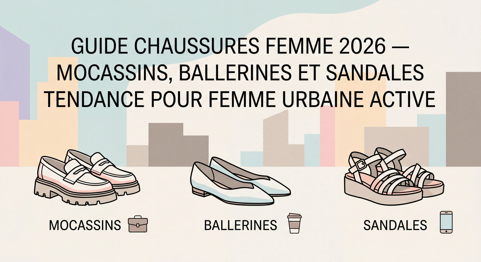 Quelles chaussures femme choisir en 2026 ? Le guide complet pour la femme urbaine active
