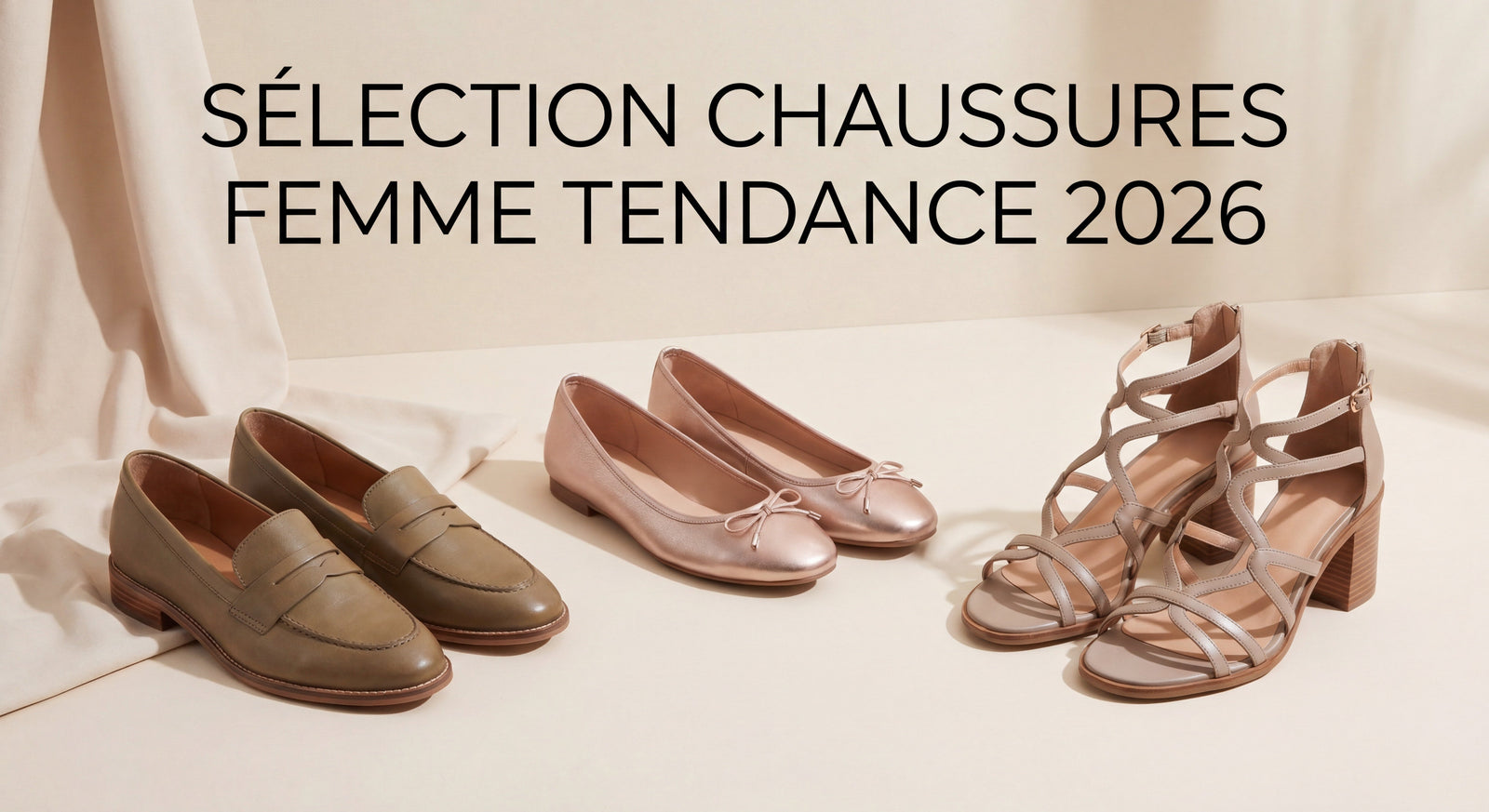 Chaussures femme : le guide complet pour choisir mocassins, ballerines et sandales en 2026