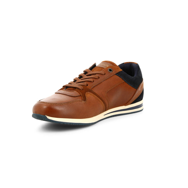 BASKETS LUCIDE III COGNAC - André