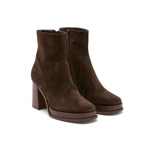 CELESTE MARRON SUEDE