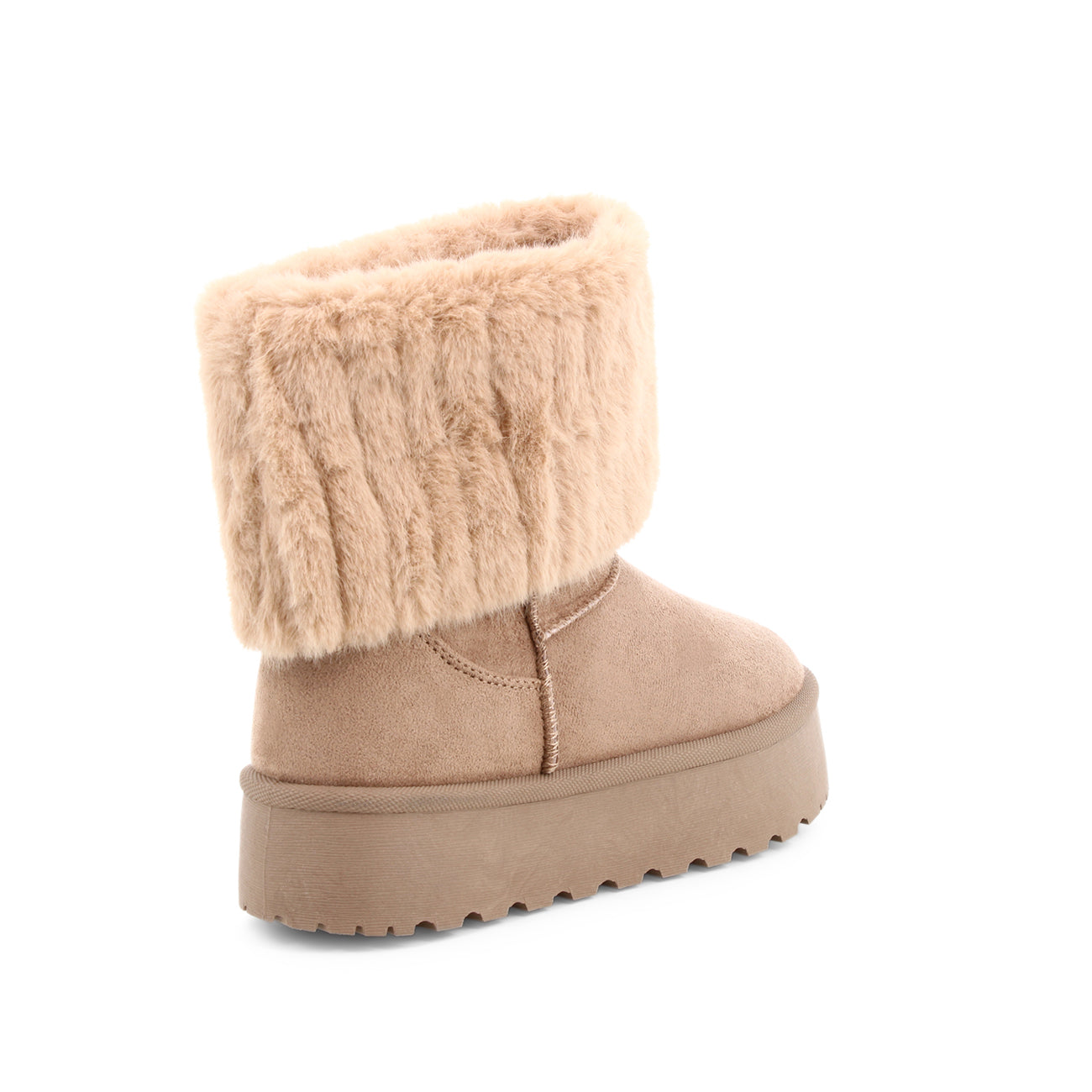 BOOTS FOURREES YETTA BEIGE - André