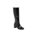 LEZIA NOIR CROCO