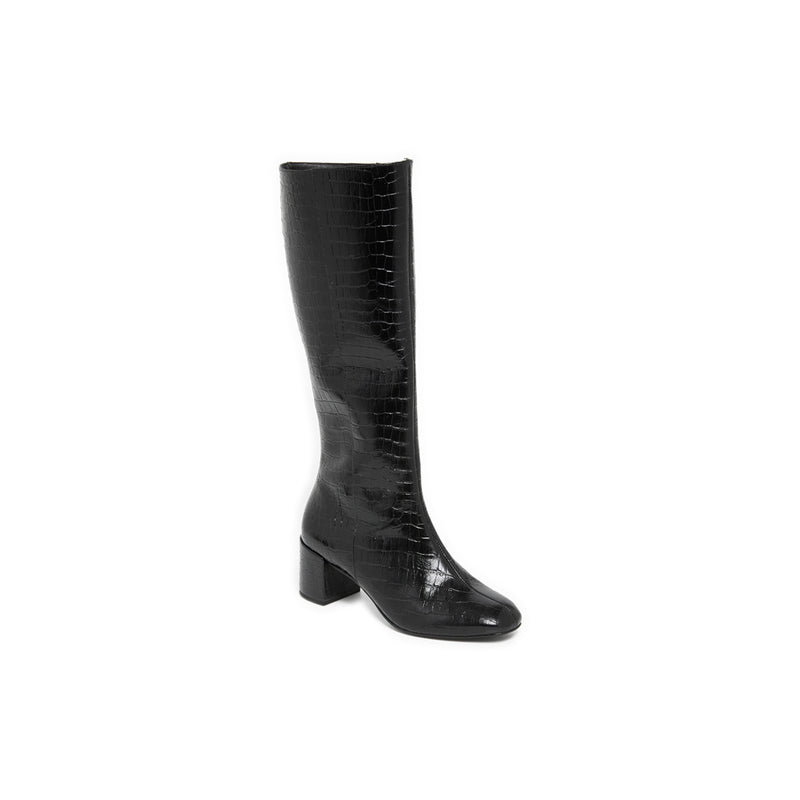 LEZIA NOIR CROCO
