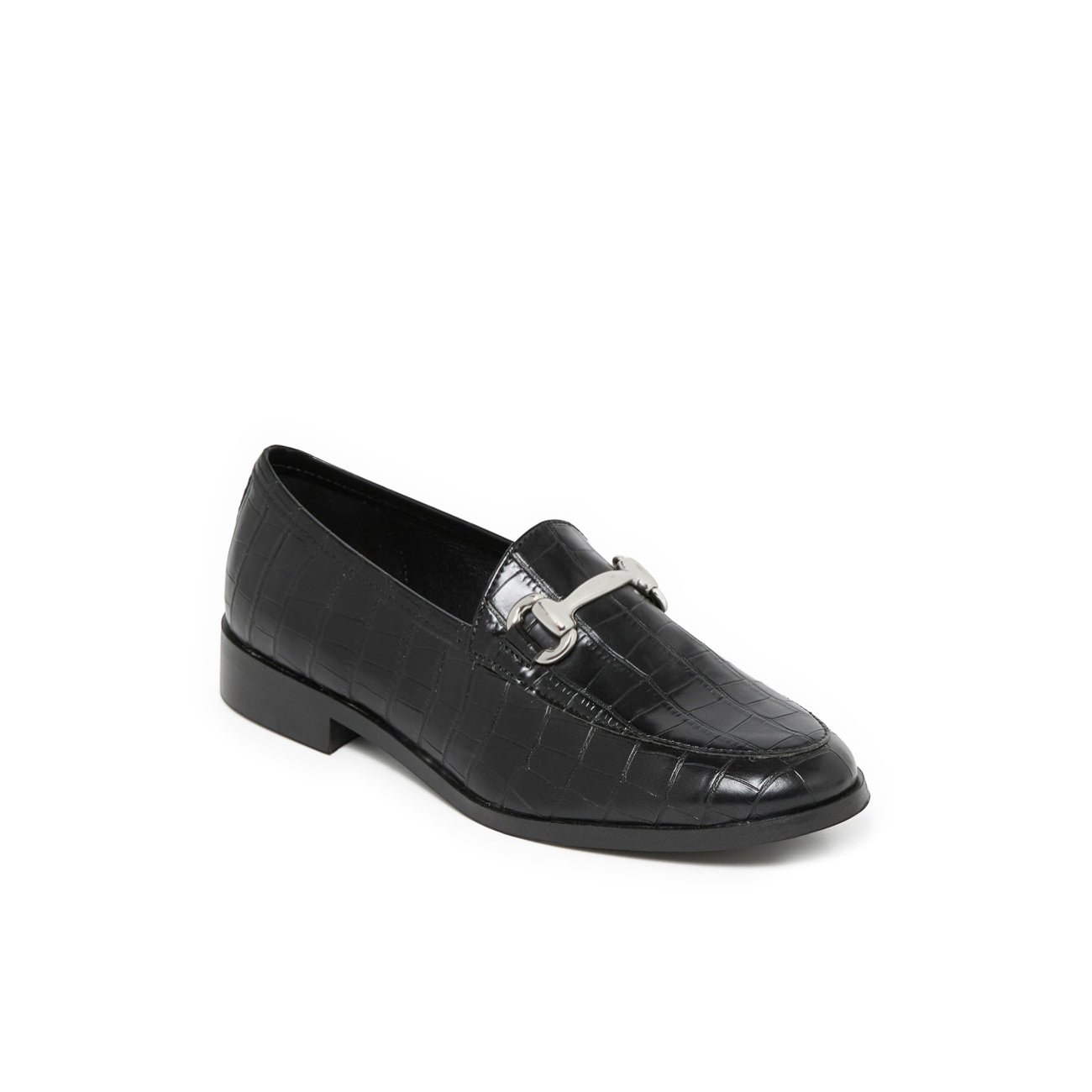 ILYANE NOIR CROCO