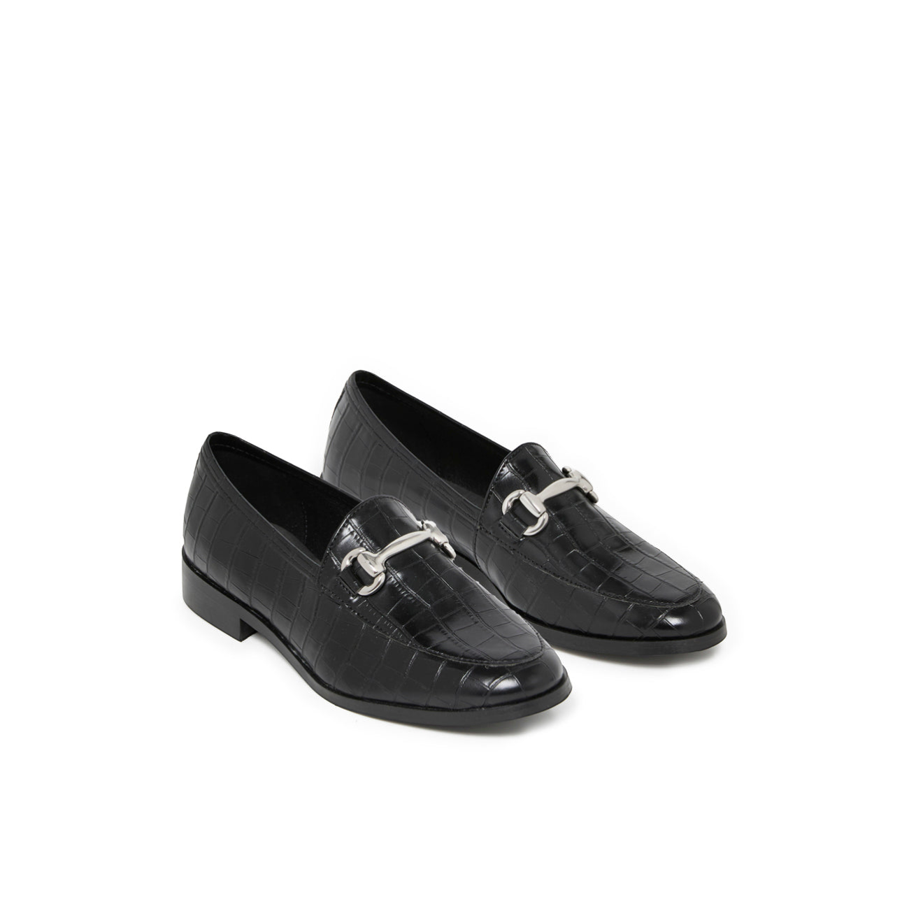 ILYANE NOIR CROCO