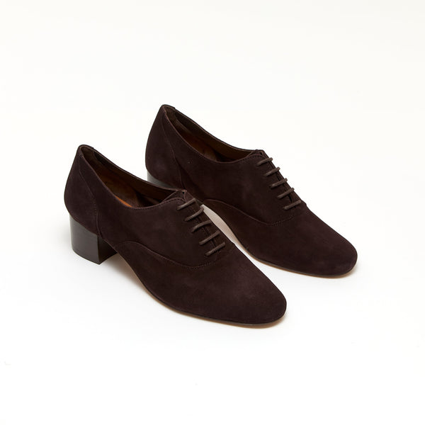 VERNIE CHOCOLAT SUEDE
