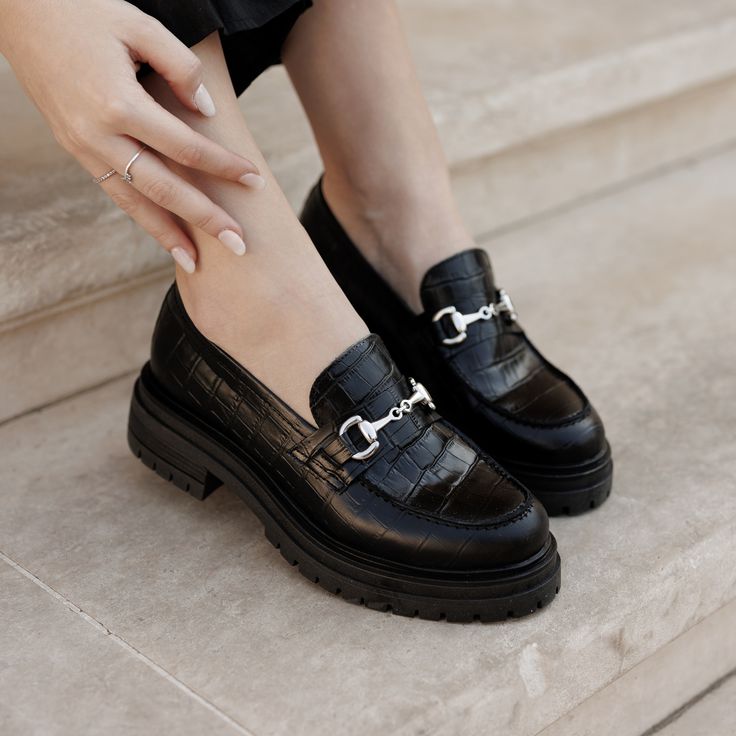 ANTONIS NOIR CROCO