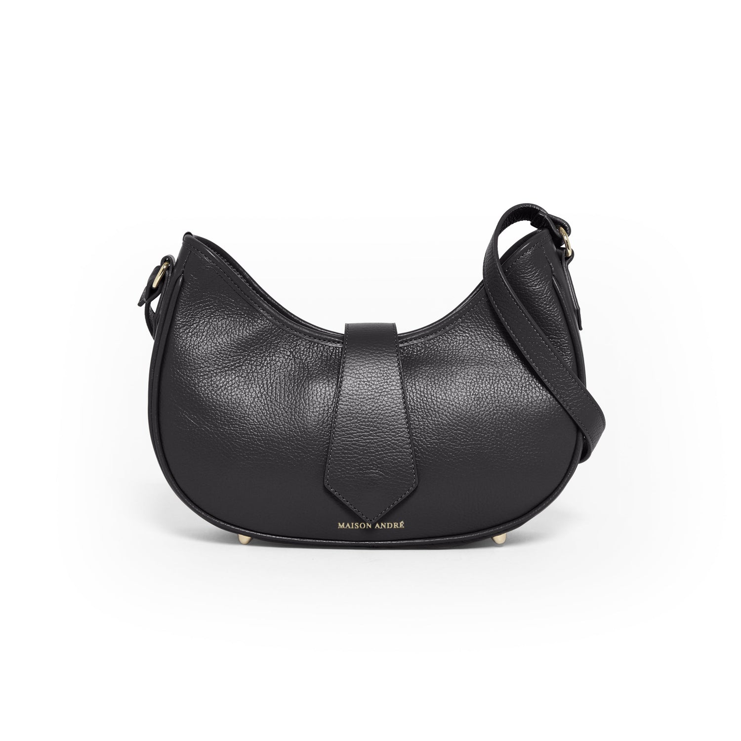 andré SAC À BANDOULIÈRE PANTHEON NOIR