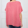 COL V OVERSIZED SANS MANCHES MILIE ROSE
