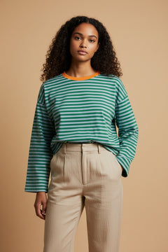 CAPUCINE BLEU / ORANGE