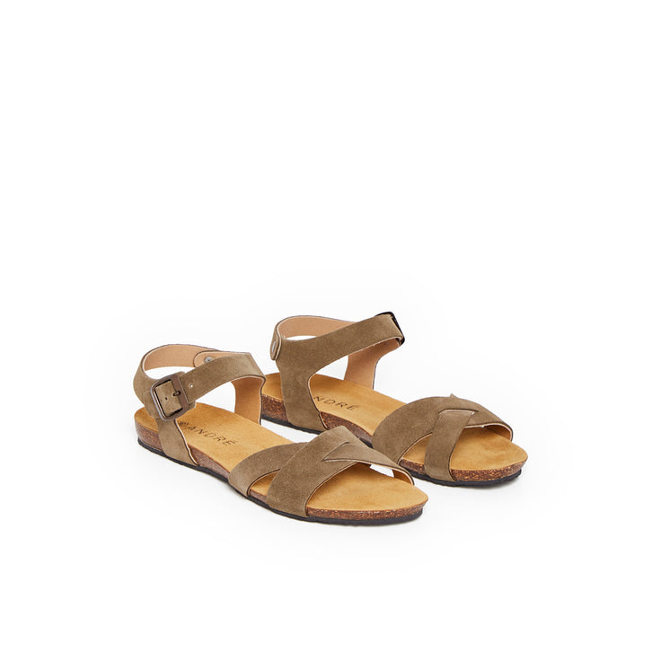 SANDALE BREHAT KAKI - André