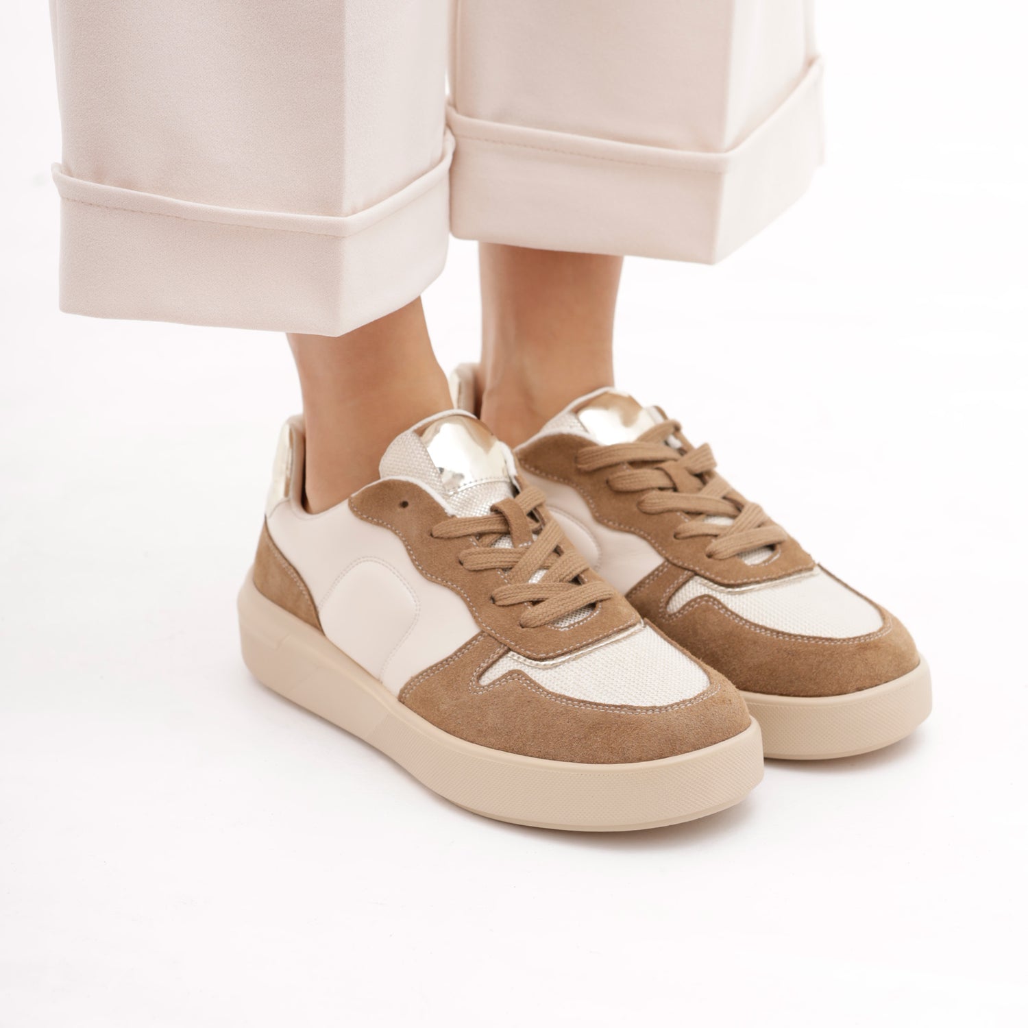 TULLIA BLANC/TAUPE