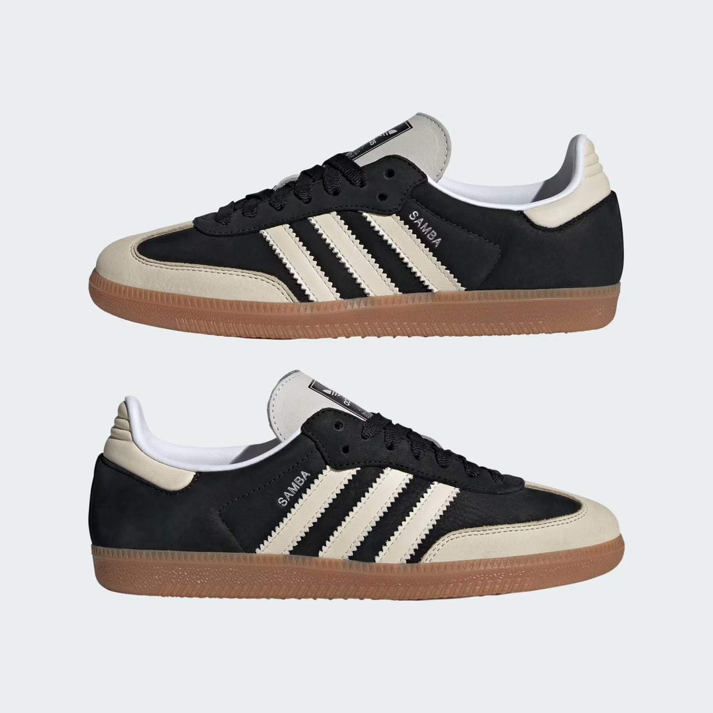 ADIDAS SAMBA NOIR/BLANC/BEIGE