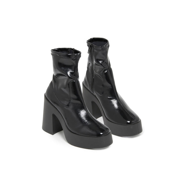 ADIARATOU NOIR VERNIS - BOOTS