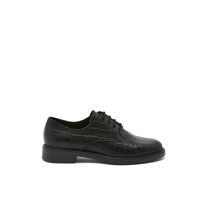 ALANA NOIR CROCO - DERBY