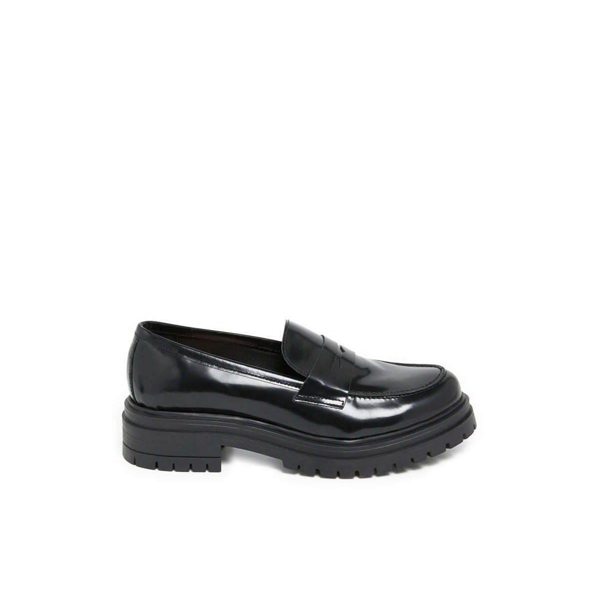 ALBANNE NOIR - MOCASSIN