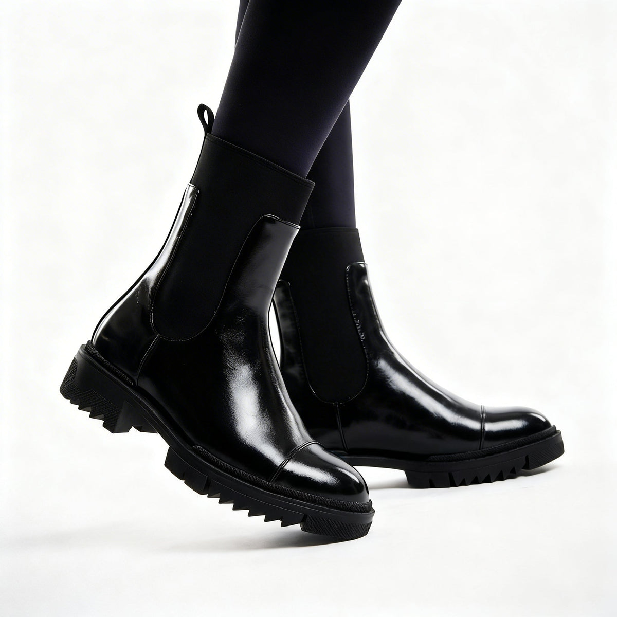ANDREAS NOIR VERNIS - BOOTS