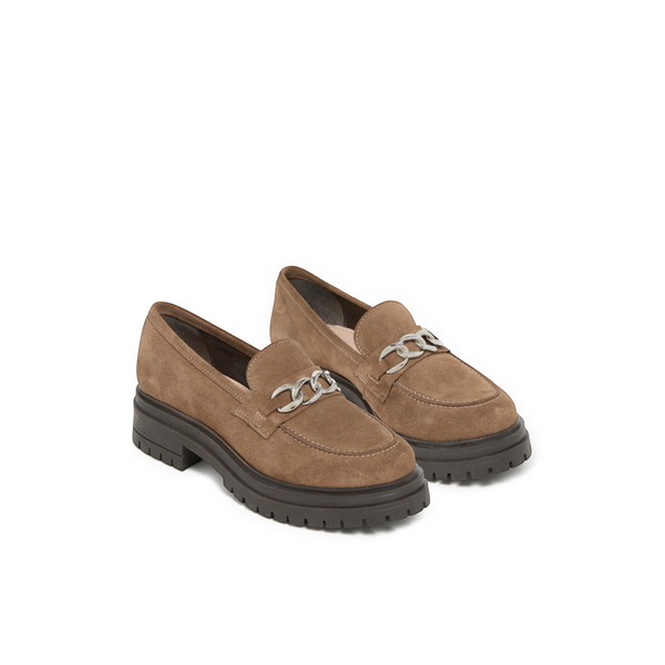 ANTONISA TAUPE SUEDE - MOCASSIN
