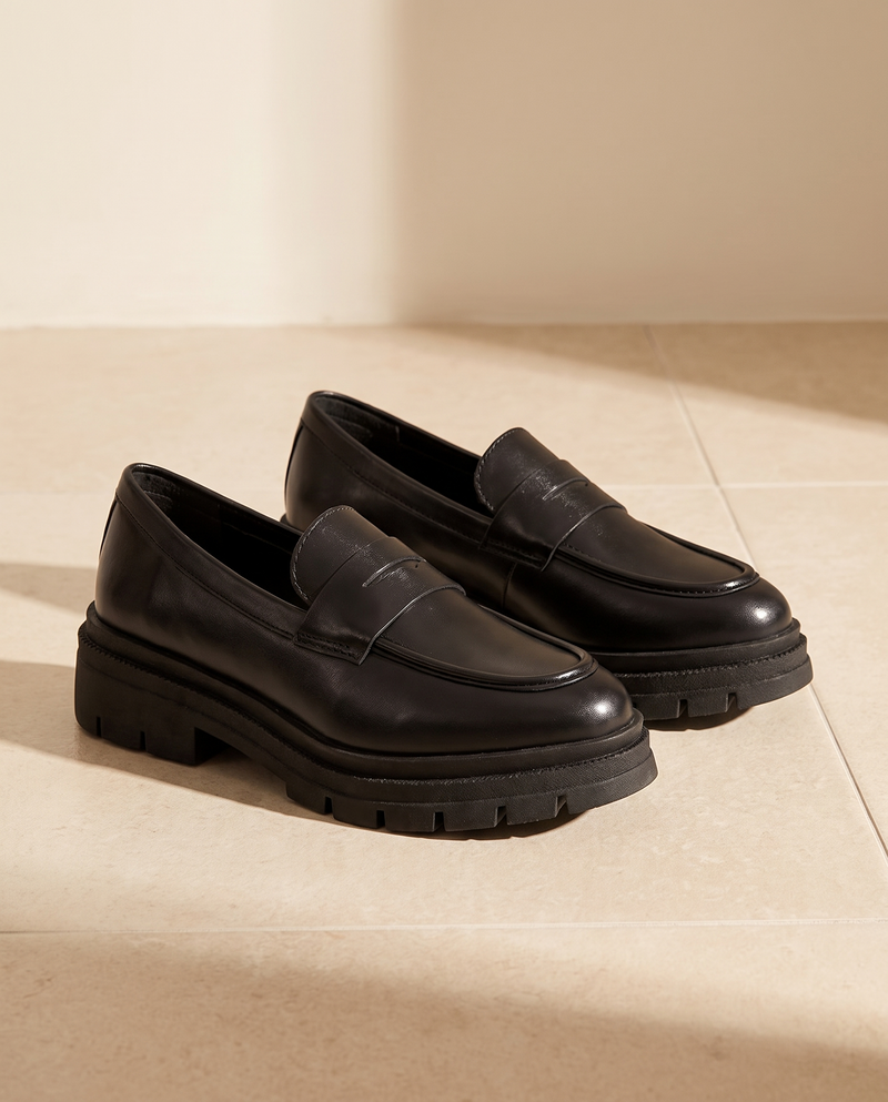 ARIBA NOIR - MOCASSIN