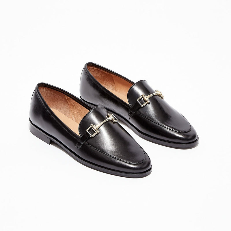 AURORELLE NOIR - MOCASSIN