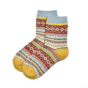 Chaussettes en laine Aztèques - Multico marron